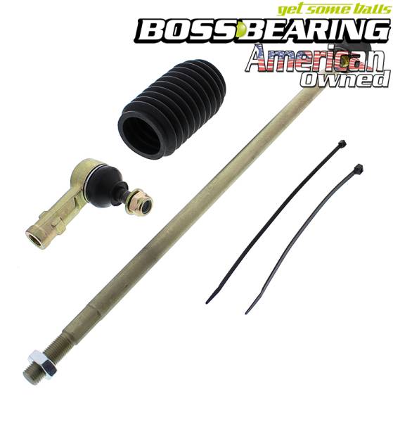 Boss Bearing - Boss Bearing Left Side Steering  Rack Tie Rod Kit for Polaris