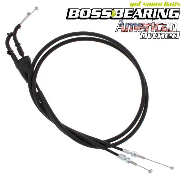 Boss Bearing - Boss Bearing 45-1178B Throttle Cable for Yamaha WR250F/WR400F/WR426F/YZ250F/YZ426F