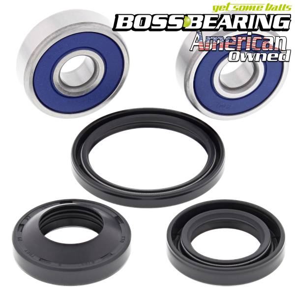 Boss Bearing - Boss Bearing Front Wheel Bearings Seals Kit for Honda