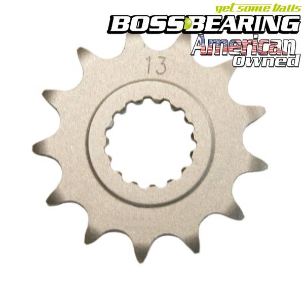 Emgo - EMGO 95-64013 Front Sprocket, 13 Tooth