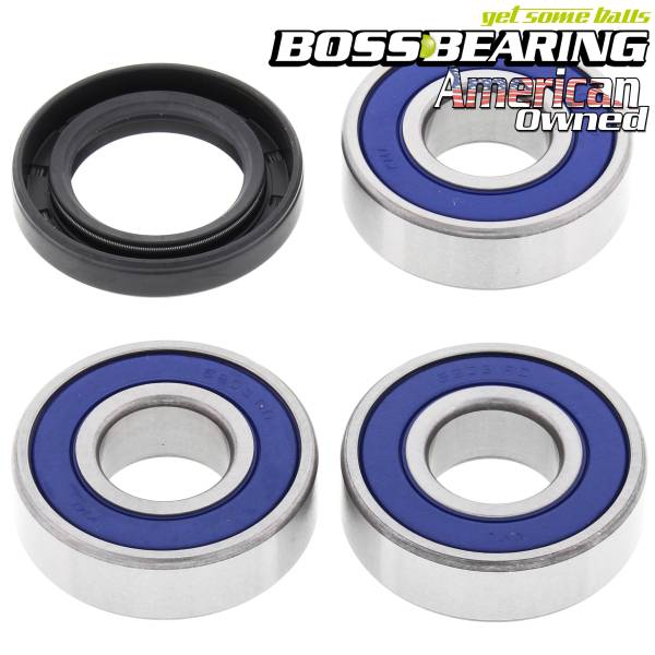 Boss Bearing - Boss Bearing Rear Wheel Bearings and Seal Kit for Yamaha
