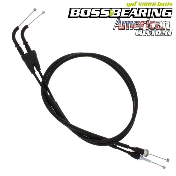 Boss Bearing - Boss Bearing 45-1176B Throttle Cable for Yamaha WR250F/WR450F/YZ250F/YZ450F