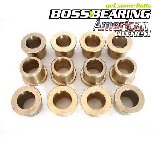 Boss Bearing - Boss Bearing 62-0025UP A Arm Bushings Bronze Upgrade (Pack of 12)
