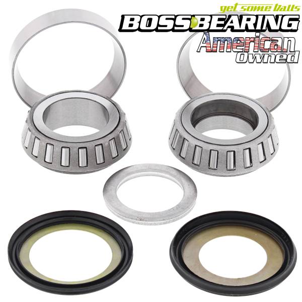 Boss Bearing - Boss Bearing Steering  Stem Bearings and Seals Kit for Honda