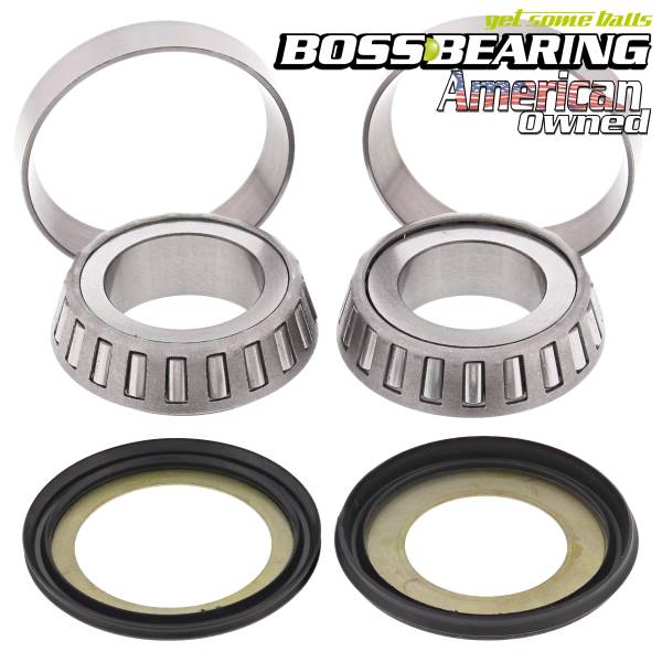 Boss Bearing - Boss Bearing Steering  Stem Bearings and Seals Kit for Suzuki