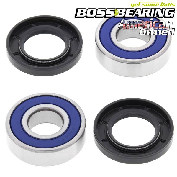 Boss Bearing - Boss Bearing Front Wheel Bearings and Seals Kit for Yamaha