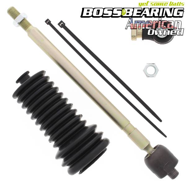 Boss Bearing - Boss Bearing Right Side Steering  Rack Tie Rod Kit for Polaris