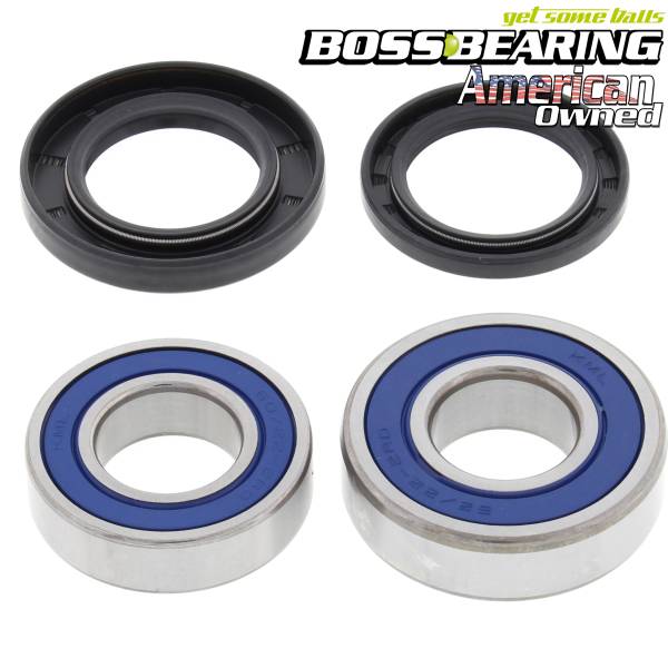 Boss Bearing - Boss Bearing Rear Wheel Bearings and Seals Kit for Yamaha