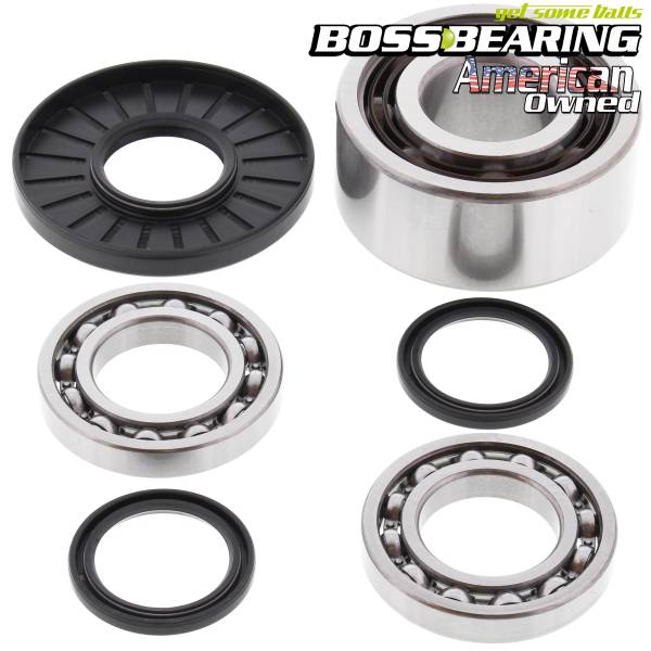 Boss Bearing - Boss Bearing Front Differential Bearings and Seals Kit for Polaris