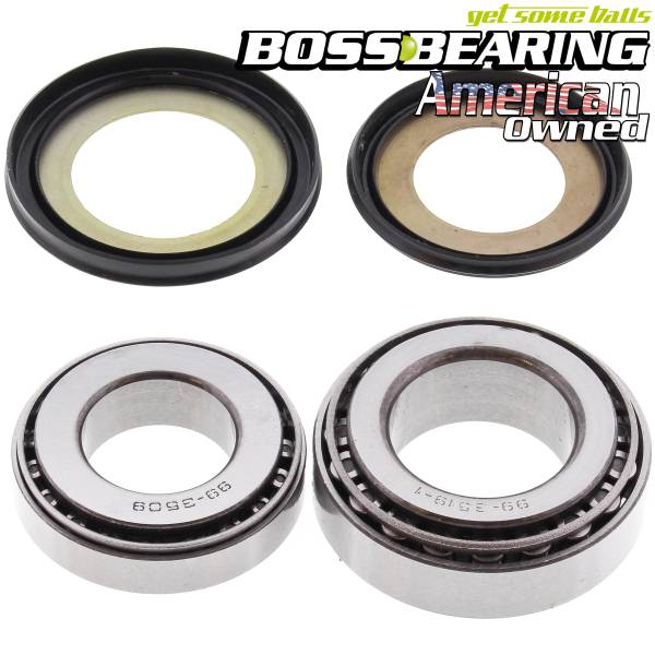 Boss Bearing - Boss Bearing Steering  Stem Bearings and Seals Kit for Suzuki