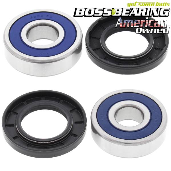 Boss Bearing - Boss Bearing 25-1343B Rear Wheel Bearing and Seal Kit for Honda Motorcycle