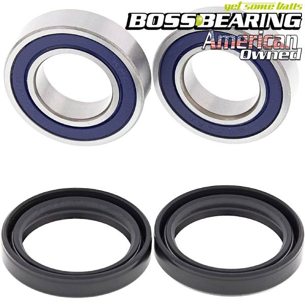 Boss Bearing - Front Wheel Bearing and Seal Kit 25-1363B for Suzuki RM125 RM250 2001-2008