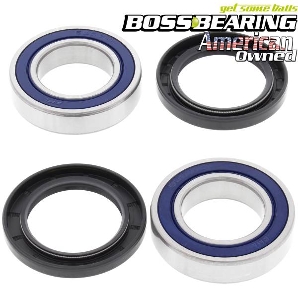 Boss Bearing - Boss Bearing 25-1313B Rear Wheel Bearing and Seal Kit for Yamaha