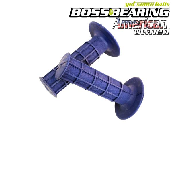 Boss Bearing - HGrips 7/8' Blue ATV Handlebar for Yamaha  for Honda  for Kawasaki
