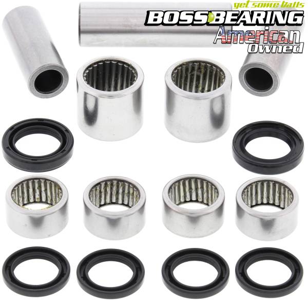 Boss Bearing - Boss Bearing Rear Suspension Linkage Bearings and Seals Kit for Honda