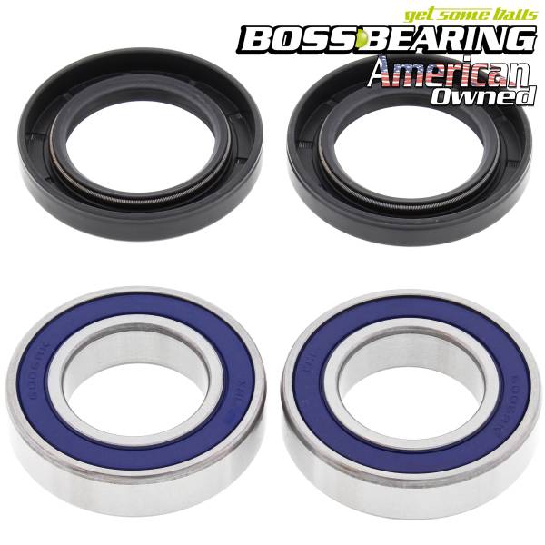 Boss Bearing - Boss Bearing 25-1435B Rear Wheel Bearing and Seal Kit for Arctic Cat and Polaris 90/110