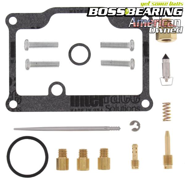 Boss Bearing - Boss Bearing 26-1007B Carburetor Rebuild Kit for Polaris 250 ATV — Trail Boss, Trail Blazer, Big Boss, Scrambler & Xplorer 250 (1986–2006)