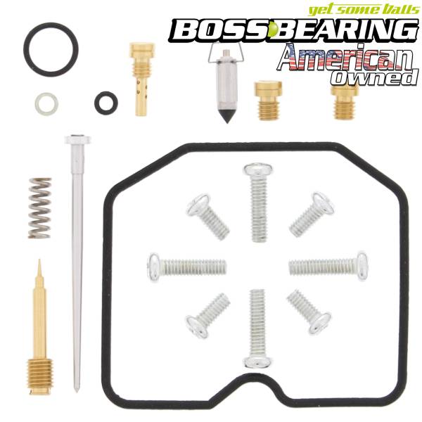 Boss Bearing - Boss Bearing 26-1067B Carburetor Rebuild Kit for Arctic Cat 400 & 400 FIS — 2x4 & 4x4 AT & MT Models (2003–2004)