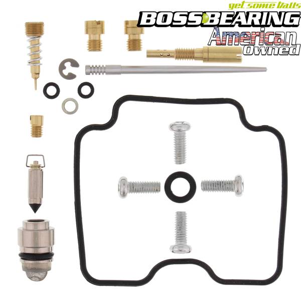 Boss Bearing - Boss Bearing 26-1048B Carburetor Rebuild Kit for Can-Am Outlander 400 STD, XT & Max 400 2x4 & 4x4 Models (2003–2008)