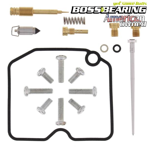 Boss Bearing - Boss Bearing 26-1055B Carburetor Rebuild Kit for Arctic Cat 500 FIS 4x4 — AT, MT, TBX & TRV Models (2005–2007)