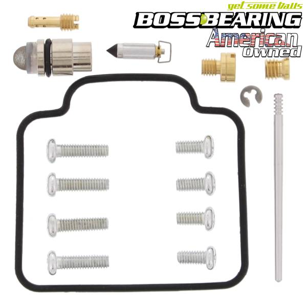 Boss Bearing - Boss Bearing 26-1042B Carburetor Rebuild Kit for Polaris Hawkeye & Sportsman 300 4x4 2x4 & 4x4 Models (2006–2011)
