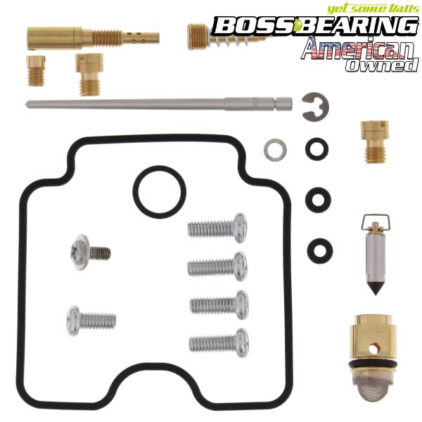 Boss Bearing - Boss Bearing 26-1071B Carburetor Rebuild Kit for Arctic Cat DVX 400, Kawasaki KFX400 & Suzuki LT-Z400 Sport ATV (2003–2008)