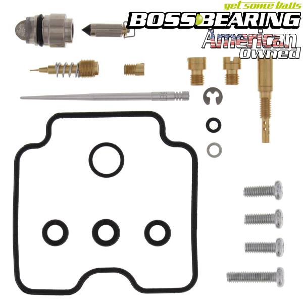 Boss Bearing - Boss Bearing 26-1262B Carburetor Rebuild Kit for Yamaha Grizzly 350, Wolverine & Bruin 350 4WD & 2WD (2006–2014)