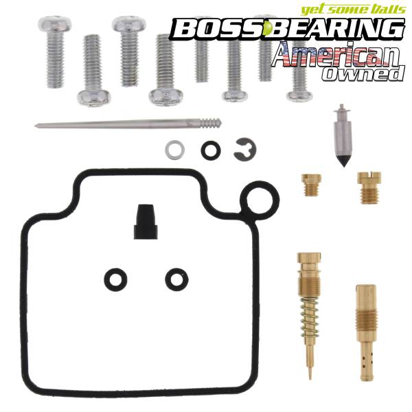 Boss Bearing - Boss Bearing 26-1363B Carburetor Rebuild Kit for Honda TRX400FW Fourtrax Foreman 4x4 (1995–2003)