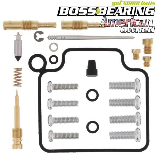 Boss Bearing - Boss Bearing 26-1373B Carburetor Rebuild Kit for Honda TRX300 & TRX300FW Fourtrax 2x4 & 4x4 (1991–2000)