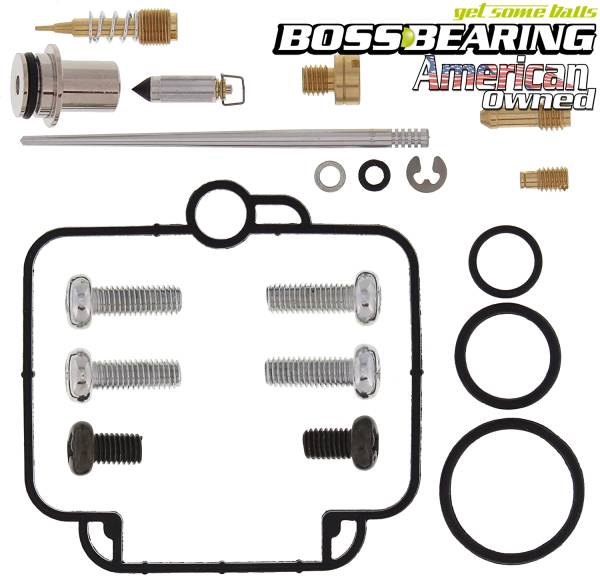 Boss Bearing - Boss Bearing 26-1020B Carburetor Rebuild Kit for Polaris Scrambler 500 2x4 & 4x4
