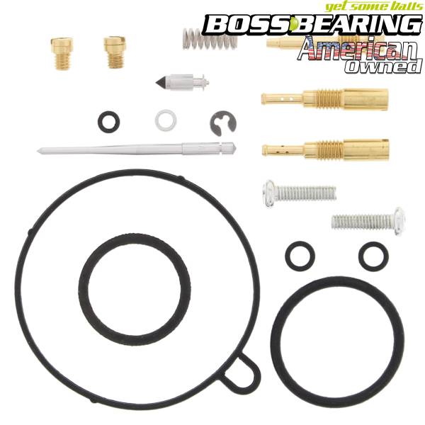 Boss Bearing - Boss Bearing 26-1404B Carburetor Rebuild Kit for Kawasaki KLX110 KLX110L KLX110R & KLX110R L Youth Dirt Bike (2006–2025)