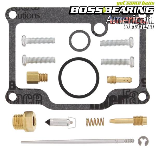 Boss Bearing - Boss Bearing 23-1034B Carburetor Rebuild Kit for Polaris 350L — Trail Boss, Big Boss, Sportsman 350 2x4, 4x4 & 6x6 (1990–1993)