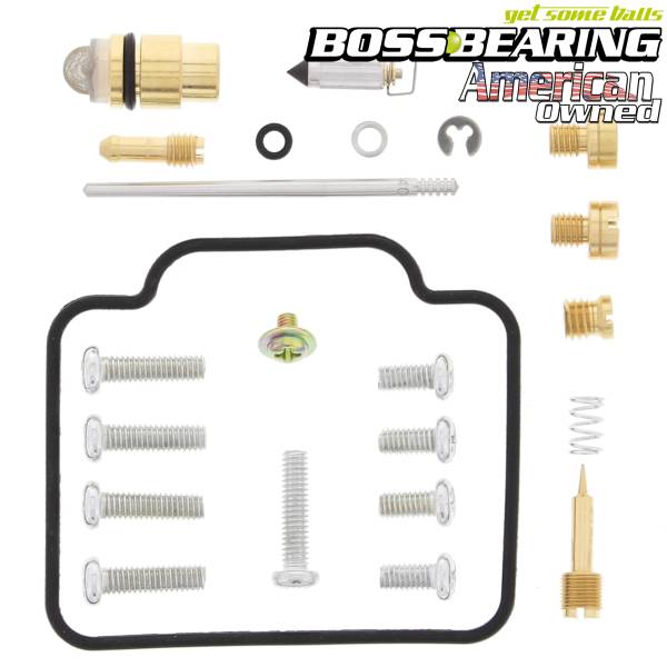 Boss Bearing - Boss Bearing 26-1430B Carburetor Rebuild Kit for Arctic Cat 454 & 500 2x4 & 4x4 ATV (1996–1999)