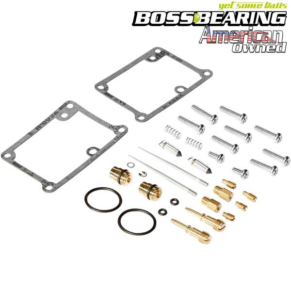 Boss Bearing - Boss Bearing 26-1383B Carburetor Rebuild Kit for Yamaha YFZ350 Banshee 350 Two-Stroke Sport ATV (1987–2009)
