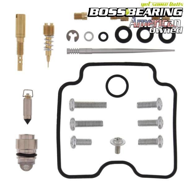 Boss Bearing - Boss Bearing 26-1388B Carburetor Rebuild Kit for Yamaha Big Bear 400 2WD, 4WD & IRS (2000–2012)