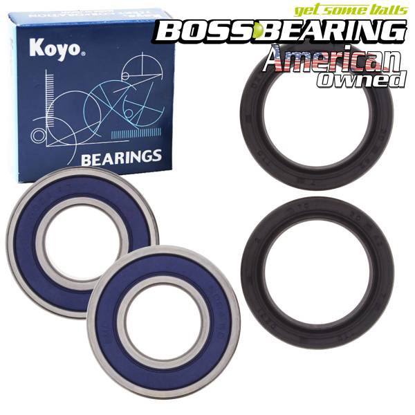 Boss Bearing - Premium Front Wheel Bearing Kit Kawasaki Ninja 650/1000/ZX600/ZX10R/Versys 650 Boss Bearing