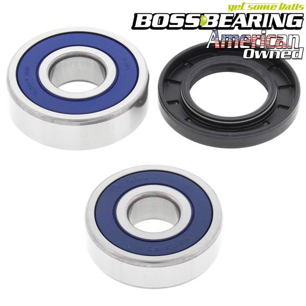Boss Bearing - Boss Bearing 25-1342B Rear Wheel Bearing and Seal Kit for Honda Motorcycle