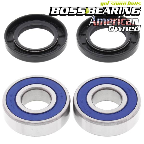 Boss Bearing - Wheel Bearing and Seal Kit 41-6151B-8F2-A for Honda, Suzuki, Triumph, and Victory
