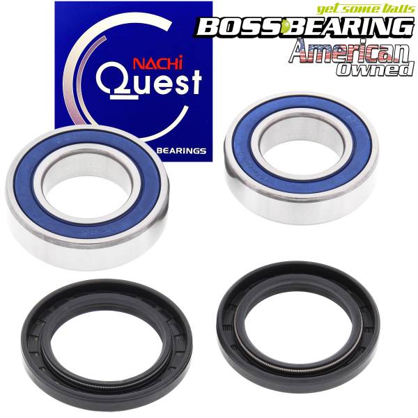 Boss Bearing - Boss Bearing Japanese Front Wheel Bearings and Seals Kit for Kawasaki ZRX1200 2002-2005