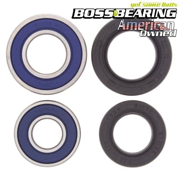Boss Bearing - Boss Bearing S25-1044B Front Wheel Bearings and Seals Kit