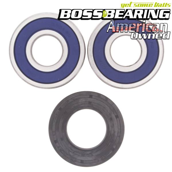 Boss Bearing - Boss Bearing 25-1535B Rear Wheel Bearings and Seal Kit for Kawasaki