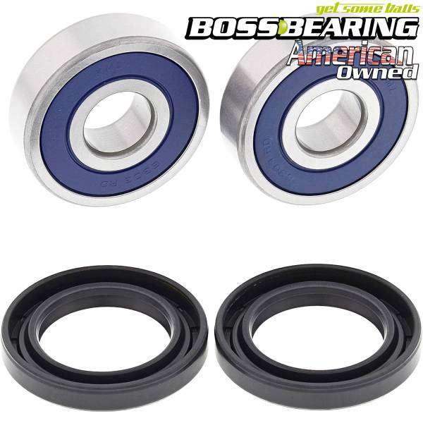 Boss Bearing - Boss Bearing Rear Wheel Bearings and Seals Kit for Honda