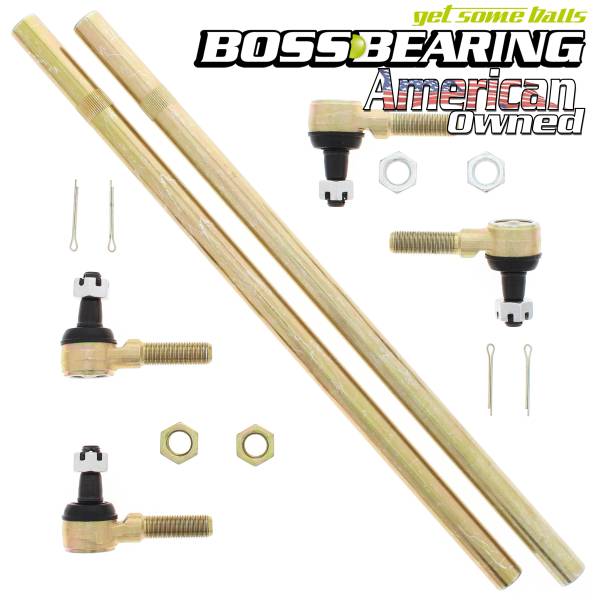 Boss Bearing - Boss Bearing 52-1023B Tie Rod Ends Upgrade Kit for Yamaha YFZ450R and Can-Am DS 450