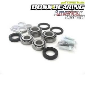 Boss Bearing - Boss Bearing H-ATV-FR-AFTER-1000 Upgrade Tapered Front Wheel Bearings Seals Kit - Image 1