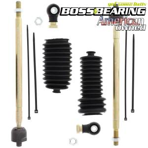 Boss Bearing - Right and Left Side Steering  Rack Tie Rod Combo Kit for Polaris - Image 1