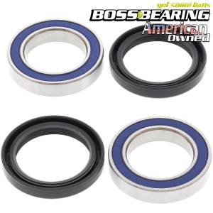 Boss Bearing - Boss Bearing Rear Axle Bearings Seals Kit Lonestar Double Dual Twin Row for Honda - Image 1
