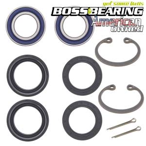 Boss Bearing - Both Front Wheel Bearings Seals Kit for Honda - Image 1
