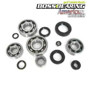 Boss Bearing H-CR250-BEBSK-81-3B4 Bottom End Engine Bearings and Seals Kit for Honda