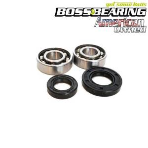 Boss Bearing H-CR125-MC-73-78-3F4 Main Crankshaft Bearings and Seals Kit for Honda
