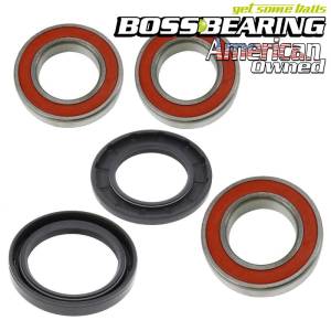 Kawasaki Street Bike - Wheel/Axle Bearings - Boss Bearing - Premium Rear Wheel Bearing Seal Kit for Kawasaki